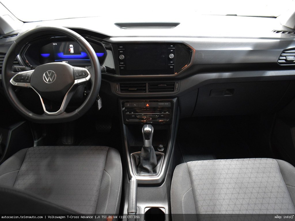 Volkswagen T-cross Advance 1.0 TSI 81 kW (110 CV) DSG Gasolina kilometro 0 de ocasión 6