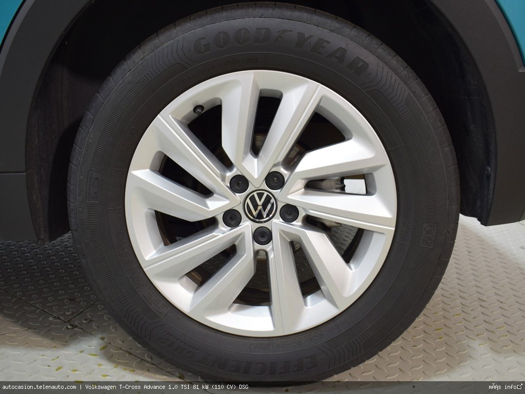 Volkswagen T-cross Advance 1.0 TSI 81 kW (110 CV) DSG Gasolina kilometro 0 de ocasión 9