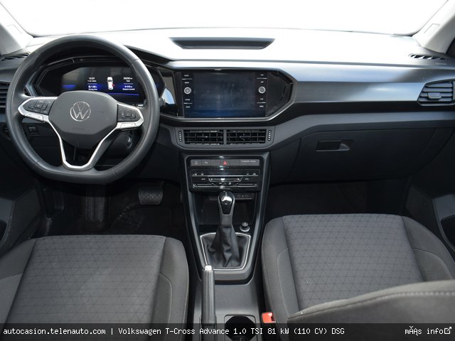 Volkswagen T-cross Advance 1.0 TSI 81 kW (110 CV) DSG Gasolina kilometro 0 de ocasión 5