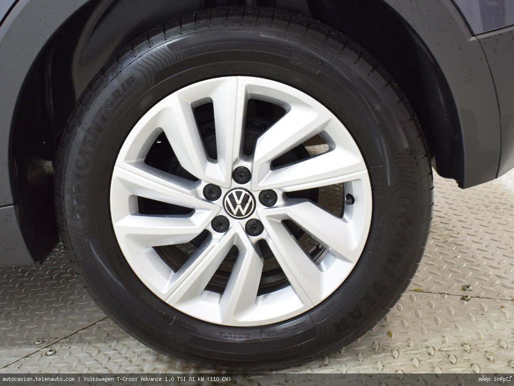 Volkswagen T-cross Advance 1.0 TSI 81 kW (110 CV) Gasolina seminuevo de ocasión 9