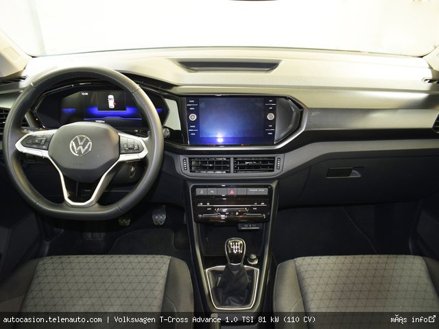 Volkswagen T-cross Advance 1.0 TSI 81 kW (110 CV) Gasolina seminuevo de segunda mano 6