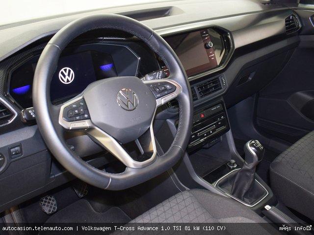 Volkswagen T-cross Advance 1.0 TSI 81 kW (110 CV) Gasolina seminuevo de segunda mano 7