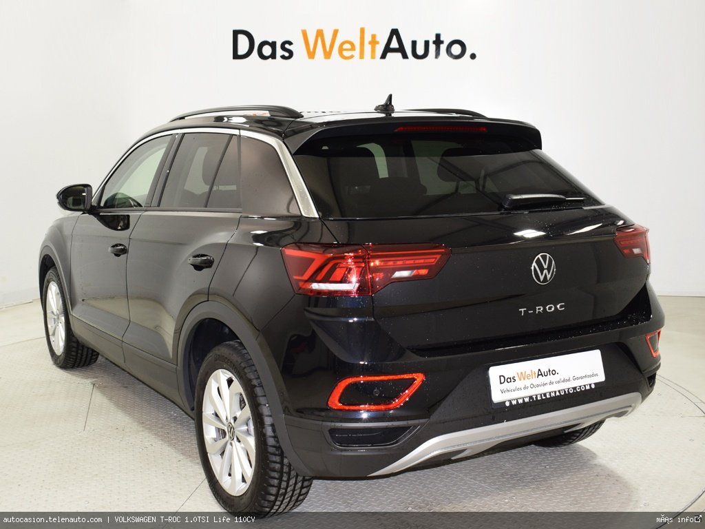 Volkswagen T-roc 1.0TSI Life 110CV  Gasolina seminuevo de ocasión 4