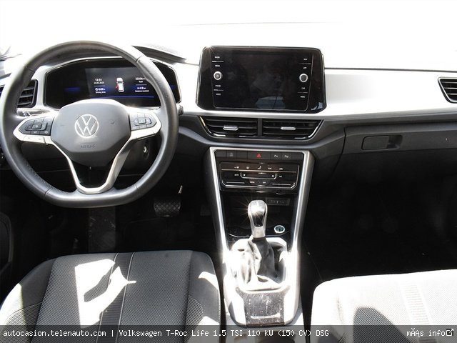Volkswagen T-roc Life 1.5 TSI 110 kW (150 CV) DSG Gasolina kilometro 0 de segunda mano 7