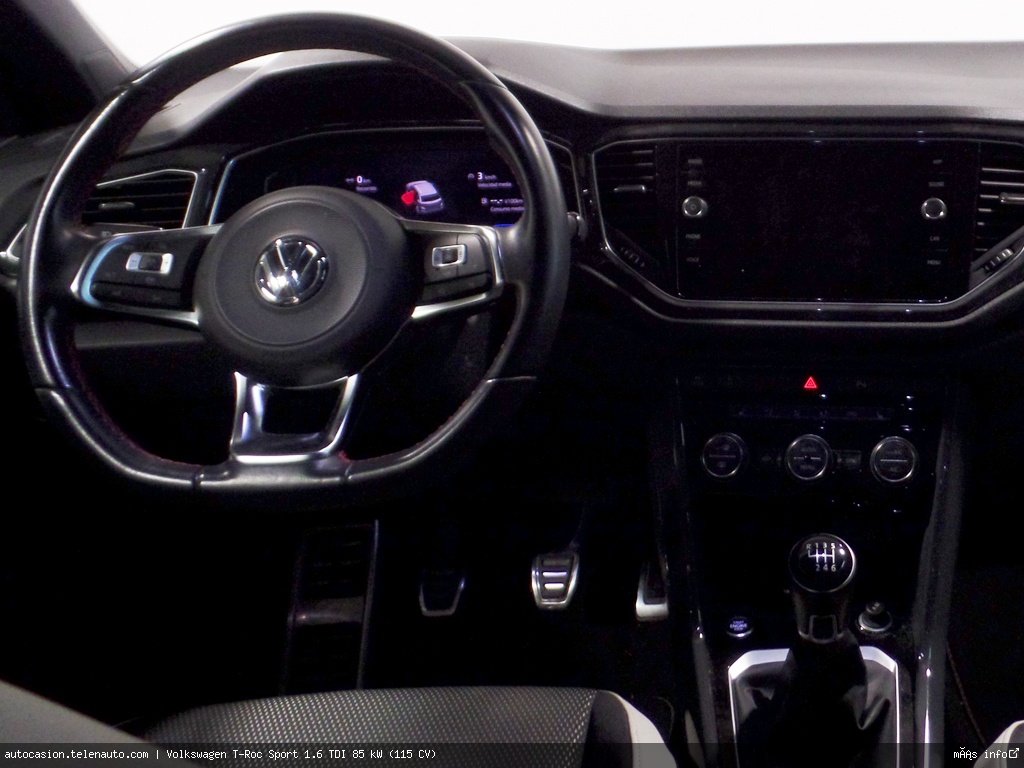Volkswagen T-roc Sport 1.6 TDI 85 kW (115 CV) Diésel de segunda mano 7