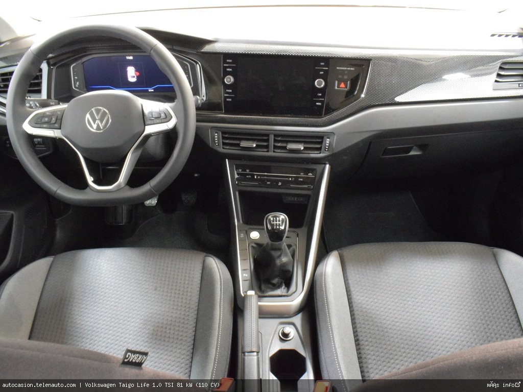 Volkswagen Taigo Life 1.0 TSI 81 kW (110 CV) Gasolina kilometro 0 de ocasión 6