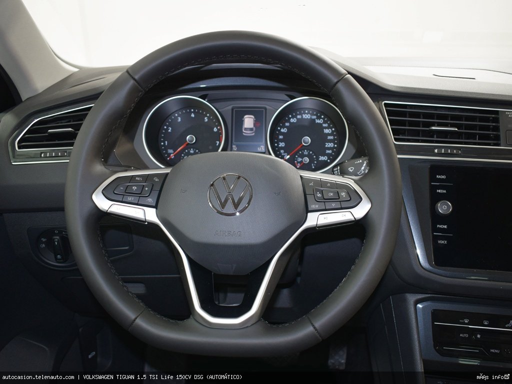 Volkswagen Tiguan 1.5 TSI Life 150CV DSG (AUTOMÁTICO) Gasolina kilometro 0 de segunda mano 7