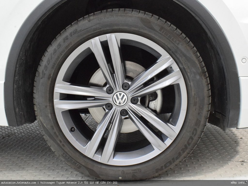 Volkswagen Tiguan Advance 2.0 TDI 110 kW (150 CV) DSG Diésel de segunda mano 9