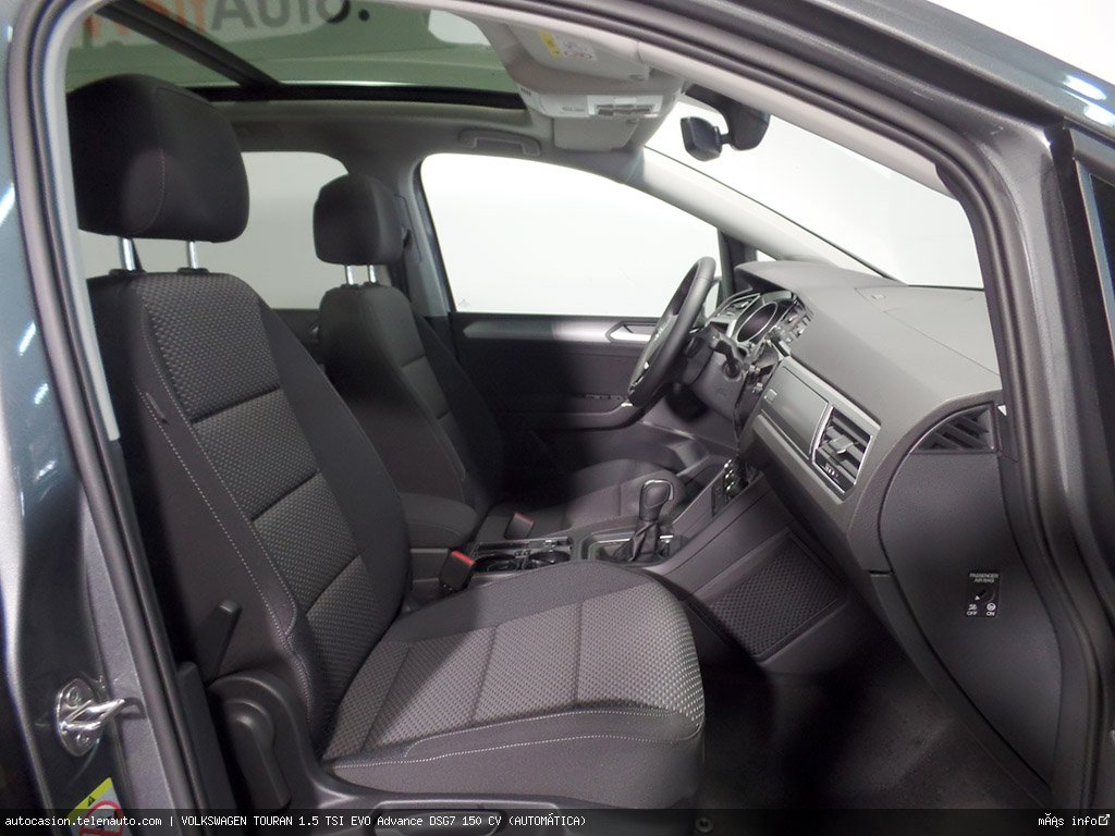 Volkswagen Touran 1.5 TSI EVO Advance DSG7 150 CV (AUTOMÁTICA) Gasolina kilometro 0 de segunda mano 5