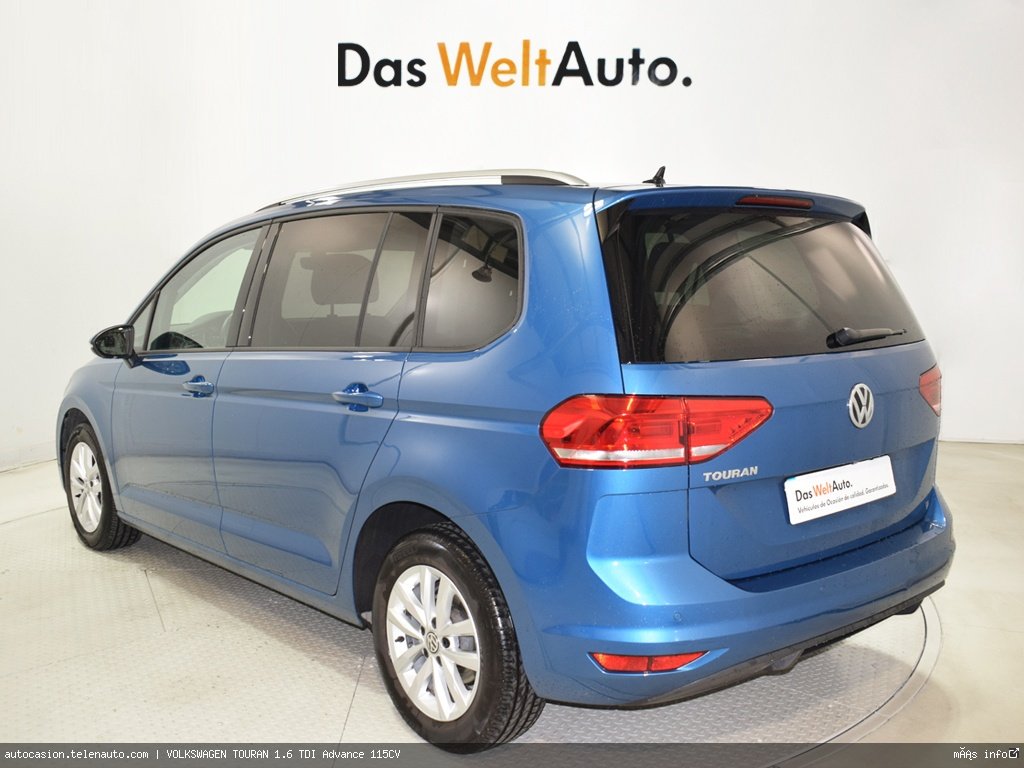 Volkswagen Touran 1.6 TDI Advance 115CV  Diesel seminuevo de ocasión 4