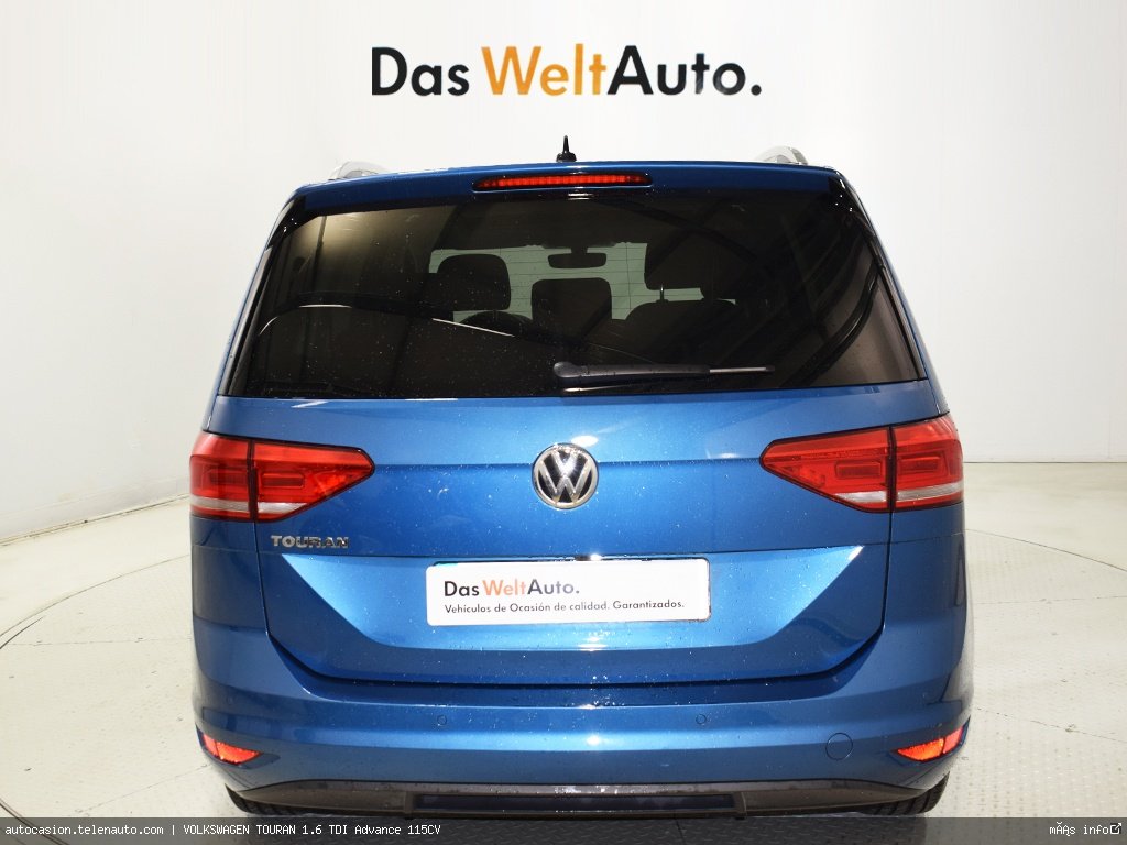 Volkswagen Touran 1.6 TDI Advance 115CV  Diesel seminuevo de ocasión 5