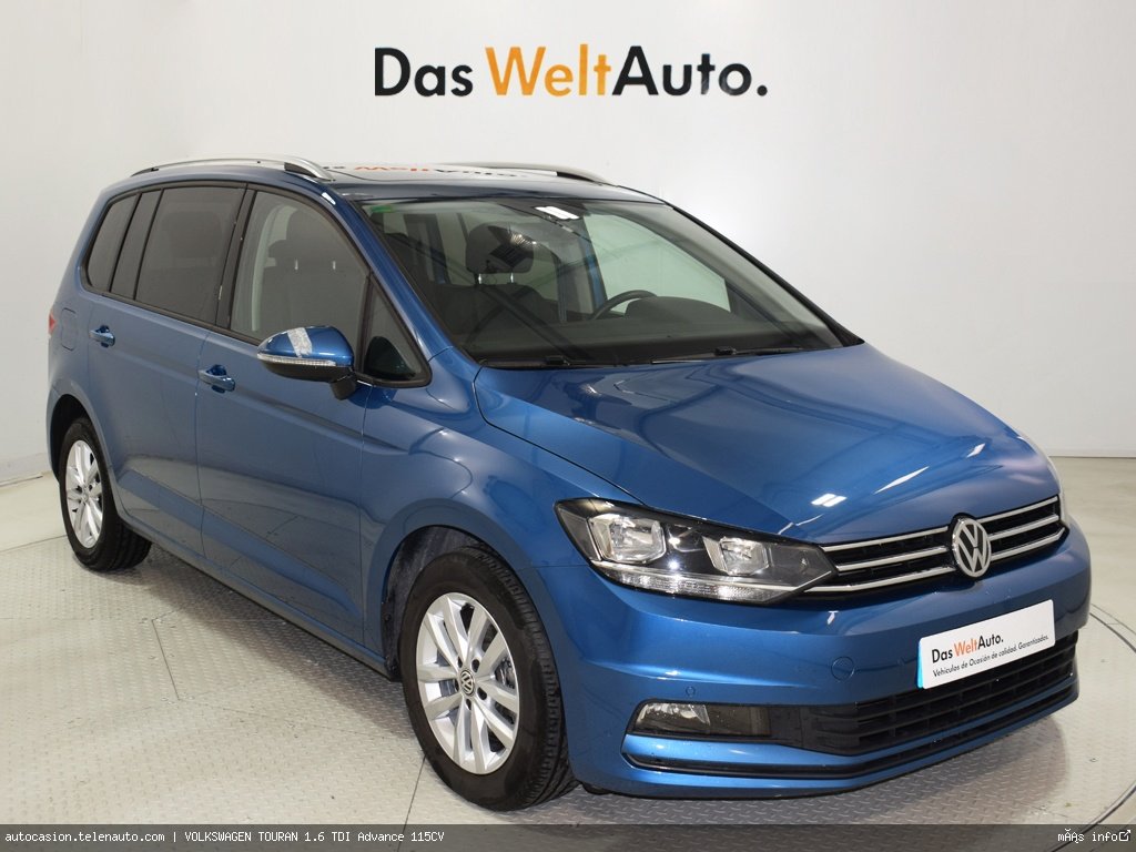 Volkswagen Touran 1.6 TDI Advance 115CV  Diesel seminuevo de ocasión 1